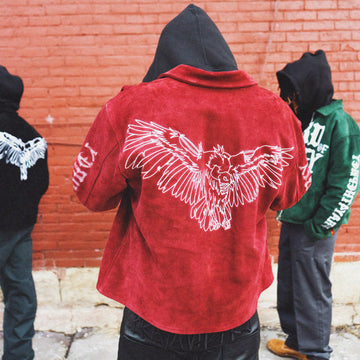 BIRD OF PREY SUEDE JACKET