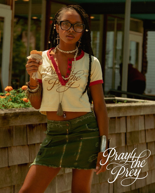 Scripted Logo Henley