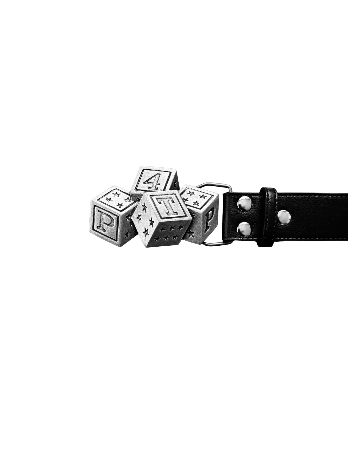 FORTUNE FAVORS THE PREY LEATHER BELT